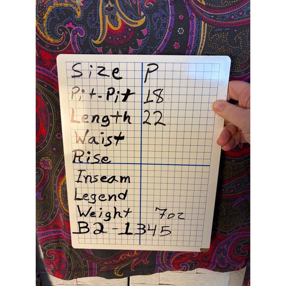 Lafayette 148 womens long sleeve T shirt Paisley cozycore feminine colorful soft - Picture 9 of 9